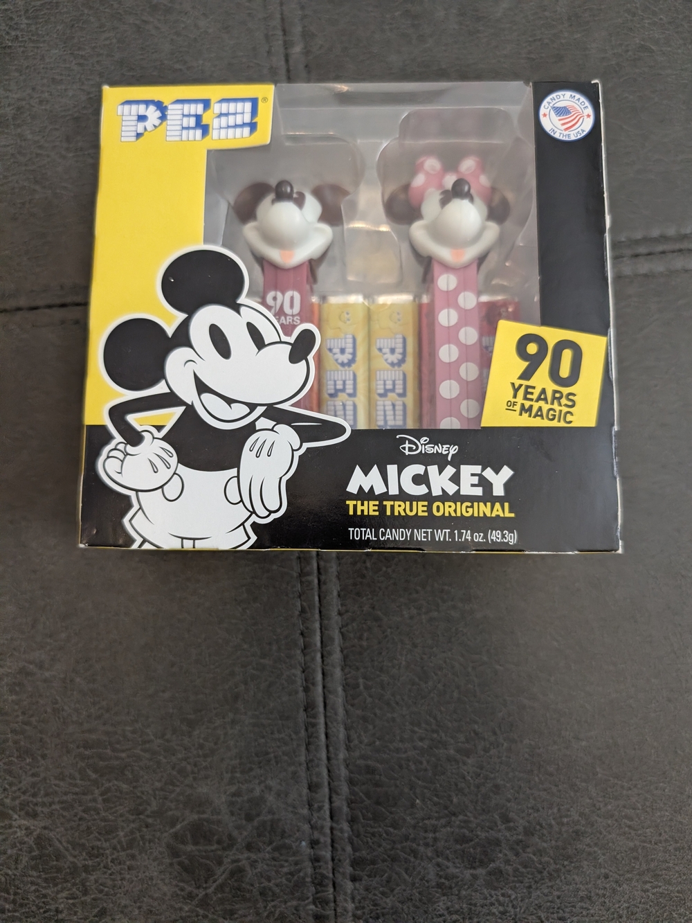 Disney Mickey & Minnie PEZ Candy Dispensers - Black & Pink